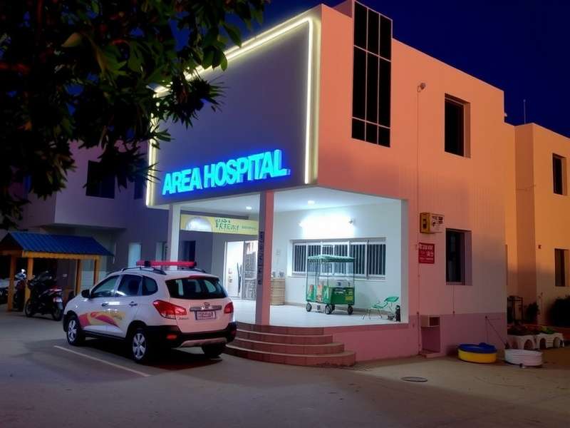 Area Hospital Gajwel building exterior